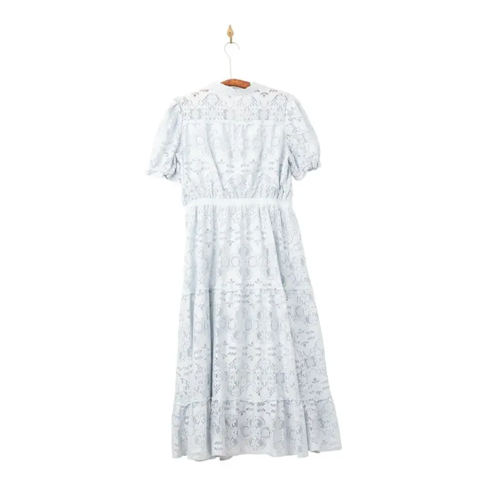 Pamela Love x RTR Blue Lace Victorian Dress Size XL - Picture 5 of 8